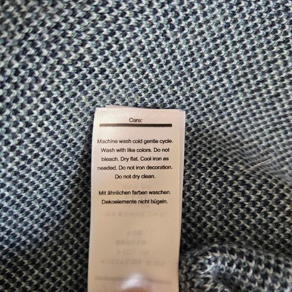 Smartwool Dacono Ski Full-Zip Sweater Green Wool Geometric Women Small - Picture 11 of 11